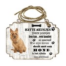 Hondenbordje: Australische Terier