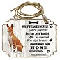 Creatief Art Hondenbordje: Basenji