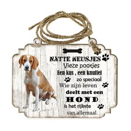 Hondenbordje: Foxhound