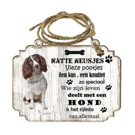 Hondenbordje: Engelse Springer Spaniel