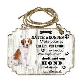 Hondenbordje: kooikerhondje