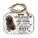 Hondenbordje: Spaanse Waterhond