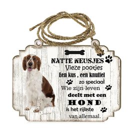 Hondenbordje: Welsh Springer Spaniel