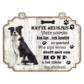 Hondenbordje: Border Collie