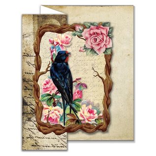 Creatief Art Vintage Birds 02