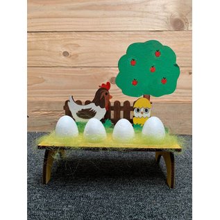 Creatief Art Porte-oeufs en bois