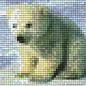 Pixel Hobby Pixelhobby 1 Eisbär-Grundplatte