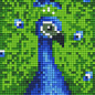 Pixel Hobby Plaque de base Pixelhobby 1 Peacock