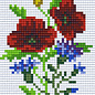 Pixel Hobby Pixel-Hobby 1 Grundplatte Blume 05