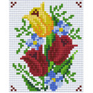 Pixel Hobby Pixelhobby 1 Basisplaat Bloem 06