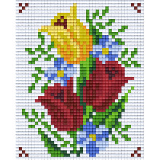 Pixel Hobby Pixel-Hobby 1 Grundplatte Blume 06