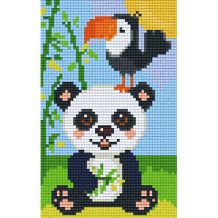 Pixel Hobby Pixelhobby 2 Grundplatten Panda_Toucan