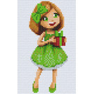Pixel Hobby Pixelhobby 2 Basisplaten Meisje met cadeau