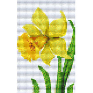 Pixel Hobby Pixelhobby 2 Basisplaten Gele Bloem