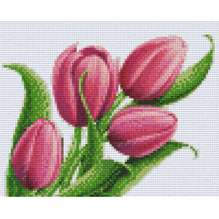 Pixel Hobby pixelhobby 4 Basisplaten - Bloemen 03