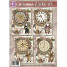 Creatief Art Christmas Clocks 01