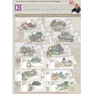 Creatief Art Verzamelmap - Country Houses Set 01