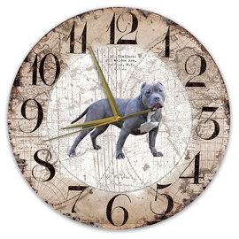 Creatief Art Horloge en bois - Chihuahua Black