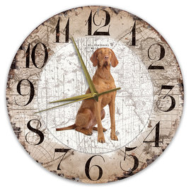 Creatief Art Horloge en bois - Chihuahua Black