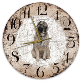 Creatief Art Horloge en bois - Chihuahua Black