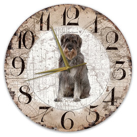 Creatief Art Horloge en bois - Chihuahua Black