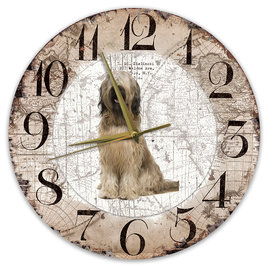 Creatief Art Horloge en bois - Chihuahua Black