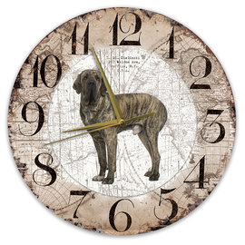 Creatief Art Horloge en bois - Chihuahua Black