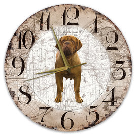 Creatief Art Horloge en bois - Chihuahua Black