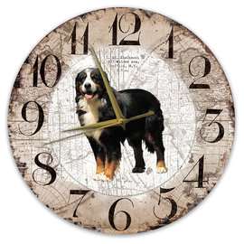 Creatief Art Horloge en bois - Chihuahua Black