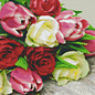 Pixel Hobby Pixel hobby 9 Plaques de base Bouquet tulipes