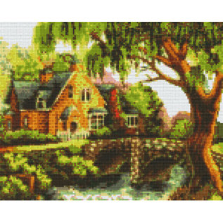 Pixel Hobby Pixel hobby 9 Plaques de base Maison avec pont