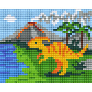 Pixel Hobby Pixelhobby 1 Basisplaat Dinosaurus