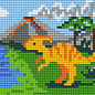 Pixel Hobby Pixel hobby 1 Plaque de base Dinosaure