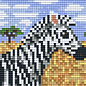 Pixel Hobby Pixelhobby 1 Basisplaat Zebra