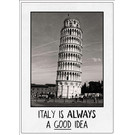 Creatief Art Spreukenbordje: Italy is always a good idea! | Houten Tekstbord