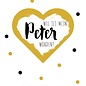 Creatief Art Spreukenbordje: Wil jij mijn Peter worden? | Houten Tekstbord