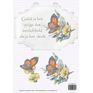 Creatief Art 3D Bordje - Lente Bloem 1