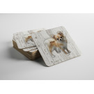 Creatief Art Hond Chihuahua | Houten Onderzetters 6 Stuks