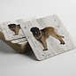 Creatief Art Hond Leonberger | Houten Onderzetters 6 Stuks