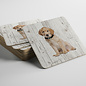 Creatief Art Hond Labrador | Houten Onderzetters 6 Stuks
