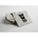 Creatief Art Hond Chihuahua | Houten Onderzetters 6 Stuks