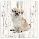 Creatief Art Hond Tibetaanse Spaniel | Houten Onderzetters 6 Stuks
