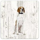 Creatief Art Hond Pointer | Houten Onderzetters 6 Stuks