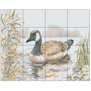 Pixel Hobby Pixel Hobby 16 Grundplatten - Ente auf dem Wasser 02