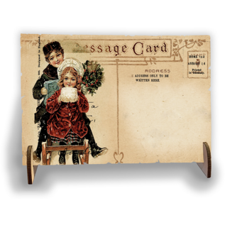 Creastitch Promotion Cartes postales en bois 01 - 02 - 03