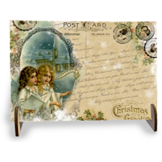 Creastitch Promotion Cartes postales en bois 01 - 02 - 03