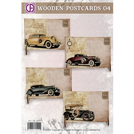 Creatief Art Wooden Postcards 04