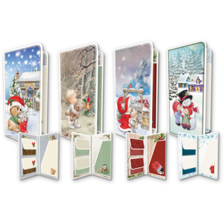 creatief art Dossier de collection Cartes cadeaux de Noël 01