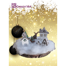 creatief art Houten Kerst decoratie pakket 02