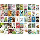 creatief art Wenskaarten Gefeliciteerd 25 stuks willekeurig